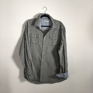 James Campbell Long Sleeve Gingham Check